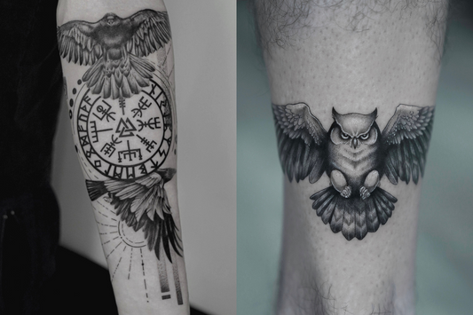 The Timeless Elegance of Black and Grey Tattoos: My Journey Exploring a Classic Style!